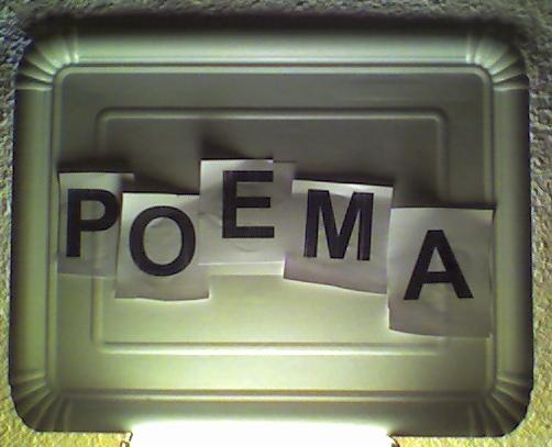 Poema en bandeja